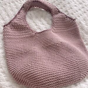 Madewell purple woven bag